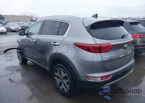 2017 Kia Sportage Sx Turbo из США, поврежденный, VIN KNDPRCA61H7184750